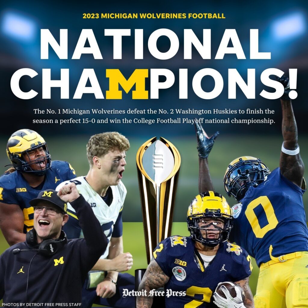 National Champions, University of Michigan